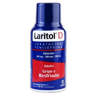 LARITOL D ADULTO 200/100 MG/100 ML SUSP 120 ML