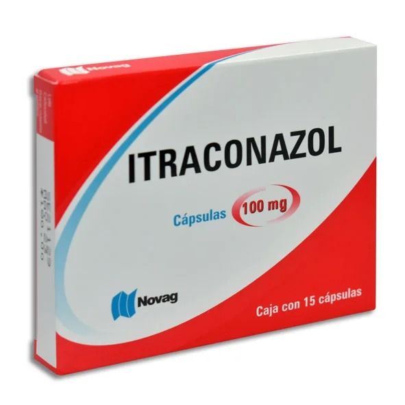 ITRACONAZOL 100 MG 15 CAP NOVAG