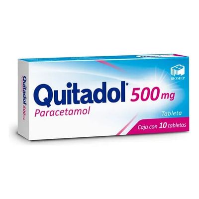 QUITADOL 500 MG 10 TAB
