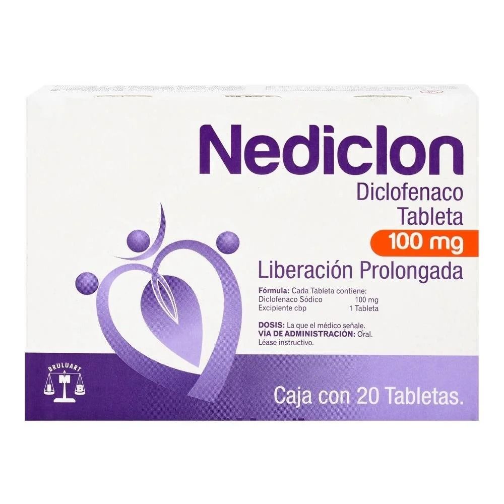 NEDICLON 100 MG 20 TAB