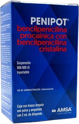 PENIPOT 800,000 UI/2 ML AMP IM