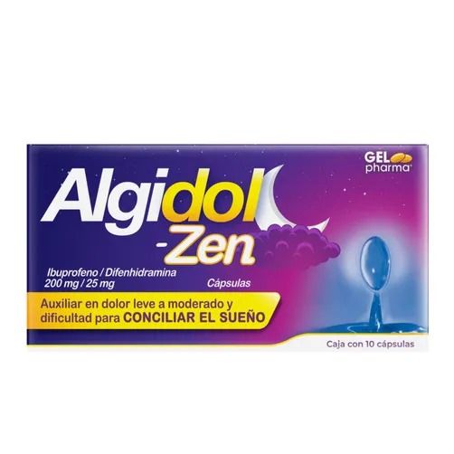 ALGIDOL ZEN 200/25 MG 10 CAP