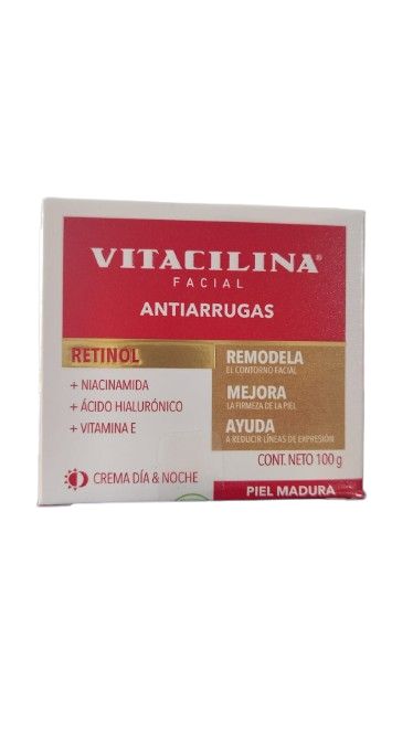VITACILINA CREMA FACIAL ANTIARRUGAS TARRO 100 G