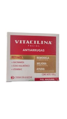 VITACILINA CREMA FACIAL ANTIARRUGAS TARRO 100 G