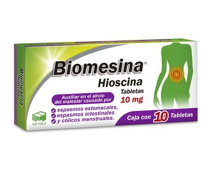 BIOMESINA 10 MG 10 TAB