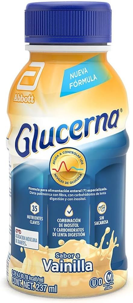 GLUCERNA VAINILLA FCO 237 ML