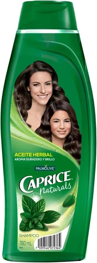 SHAMPOO CAPRICE NATURALS ACEITE HERBAL FCO 760 ML
