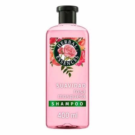 SHAMPOO HERBAL ESSENCES SUAVIDAD ROSA MOSQUETA FCO 400 ML