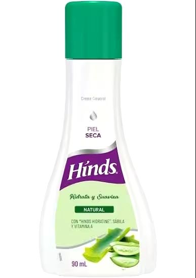 CREMA CORPORAL HINDS NATURAL PIEL RESECA FCO 90 ML