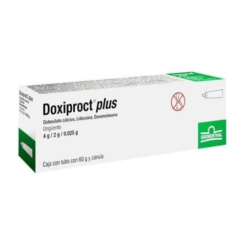 DOXIPROCT PLUS 4/2/0.025 G TUBO 60 G CON CÁNULA