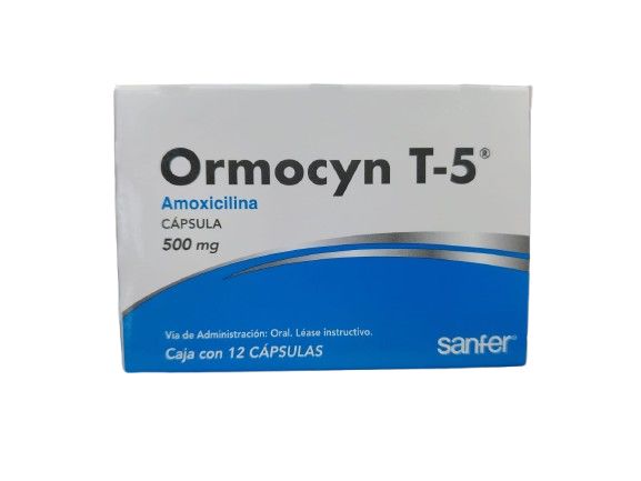 ORMOCYN T-5 500 MG 12 CAP