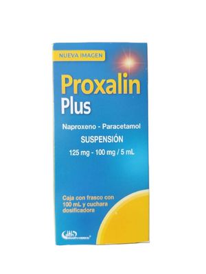 PROXALIN PLUS 125/100 MG/5 ML SUSP 100 ML