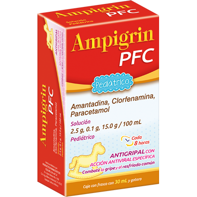 AMPIGRIN PFC PEDIATRICO 2.5/0.1/15.00/100 ML GOT PED 30 ML