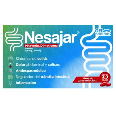 NESAJAR 100/300 MG 32 CAP