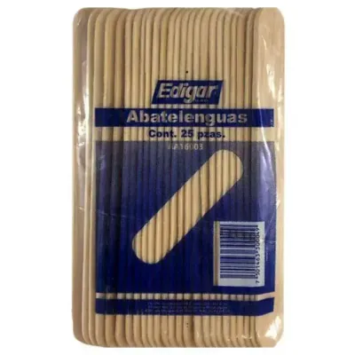 ABATELENGUAS BOL 25 PZAS EDIGAR