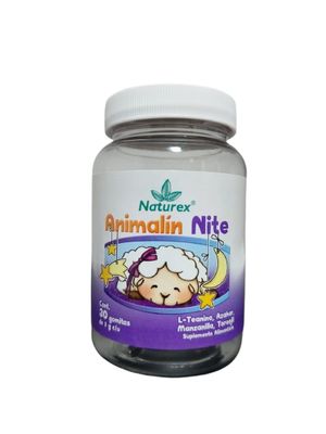 ANIMALIN NITE 3 G FCO 30 GOMITAS