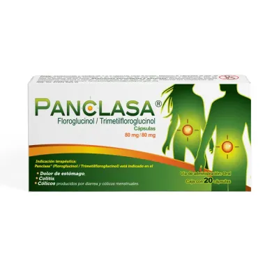 PANCLASA 80/80 MG 20 CAP