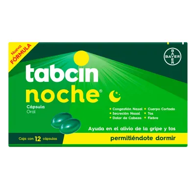 TABCIN NOCHE 12 CAP