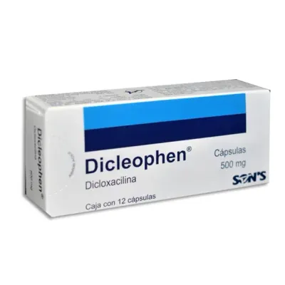 DICLEOPHEN 500 MG 12 CAP