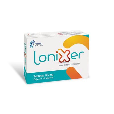 LONIXER 125 MG 10 TAB
