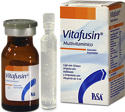 VITAFUSIN ADULTO FCO AMP IV 5 ML