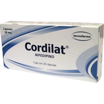 CORDILAT 10 MG 20 CAP