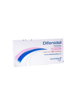 DIFENIDOL 25 MG 30 TAB NEOLPHARMA