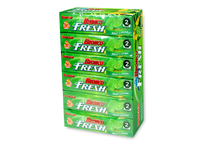 BRONCOFRESH MIEL LIMON CJA 12 TUBOS
