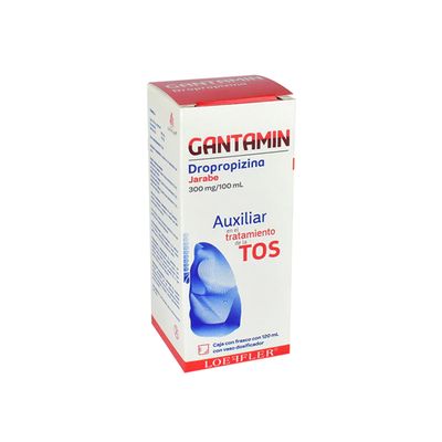 GANTAMIN 300 MG/100 ML JBE 120 ML