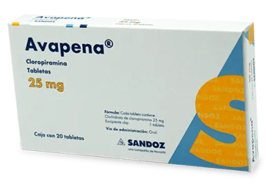 AVAPENA 25 MG 20 TAB