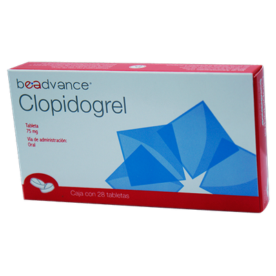 CLOPIDOGREL 75 MG 28 TAB BEADVANCE