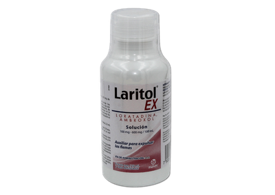 LARITOL EX 100/600 MG/100 ML SOL 120 ML