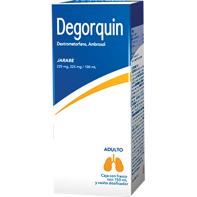 DEGORQUIN ADULTO 225 MG/225 MG/100 ML JBE 150 ML