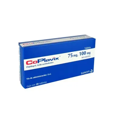COPLAVIX 75/100 MG 28 TAB RECUBIERTAS