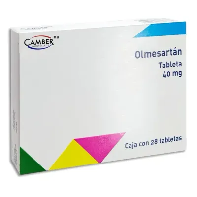 OLMESARTAN 40 MG 28 TAB CAMBER