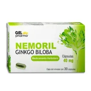 NEMORIL 40 MG 30 CAP