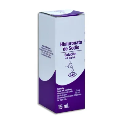 HIALURONATO DE SODIO 4 MG/1 ML GOT OFT 15 ML GRIN