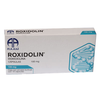 ROXIDOLIN 100 MG 10 CAP