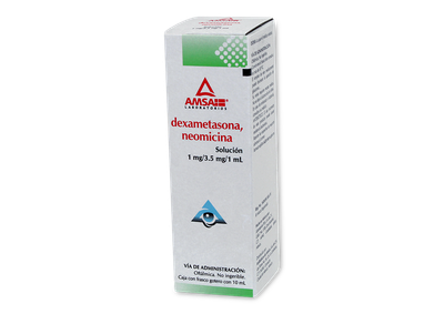 DEXAMETASONA, NEOMICINA 3.5/1 MG GOT OFT 10 ML AMSA