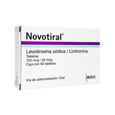 NOVOTIRAL 100/20 MCG 50 TAB