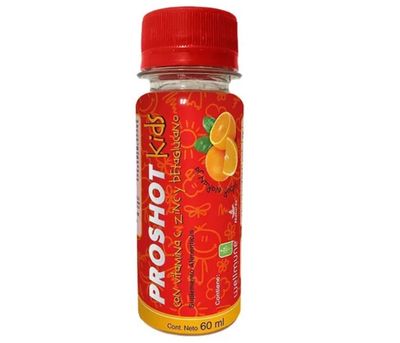 PROSHOT KIDS SABOR NARANJA SOL 60 ML