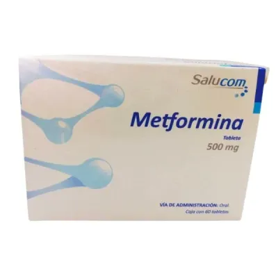 METFORMINA 500 MG 60 TAB SALUCOM