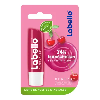 LABELLO CHERRY SHINE CEREZA 24H LABIAL 4.7 G