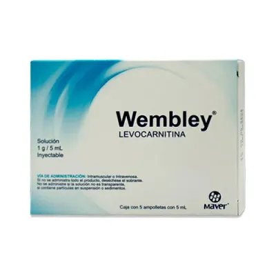 WEMBLEY 1 G/5 ML 5 AMP