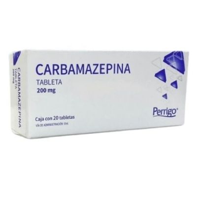 CARBAMAZEPINA 200 MG 20 TAB PERRIGO