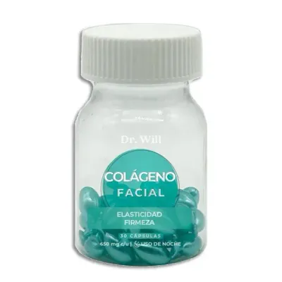 COLÁGENO FACIAL 650 MG 30 CAP DR. WILL R. LAX