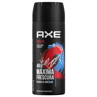 DESODORANTE AXE FUSION 48H SPRAY 150 ML