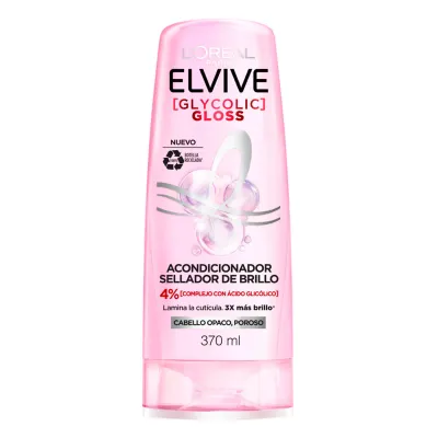 ACONDICIONADOR ELVIVE GLYCOLIC GLOSS FCO 370 ML