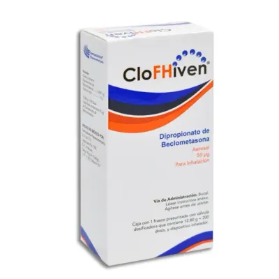 CLOFHIVEN 50 MCG AEROSOL PARA INHALACIÓN 200 DOSIS
