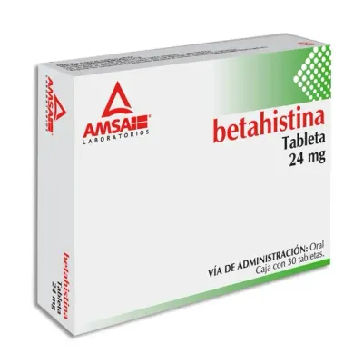 BETAHISTINA 24 MG 30 TAB AMSA